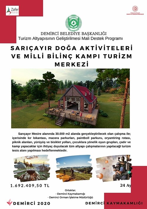 SARIÇAYIR DOGA AKTIVITELERI VE MILLI BILINÇ KAMPI TURIZM MERKEZI
